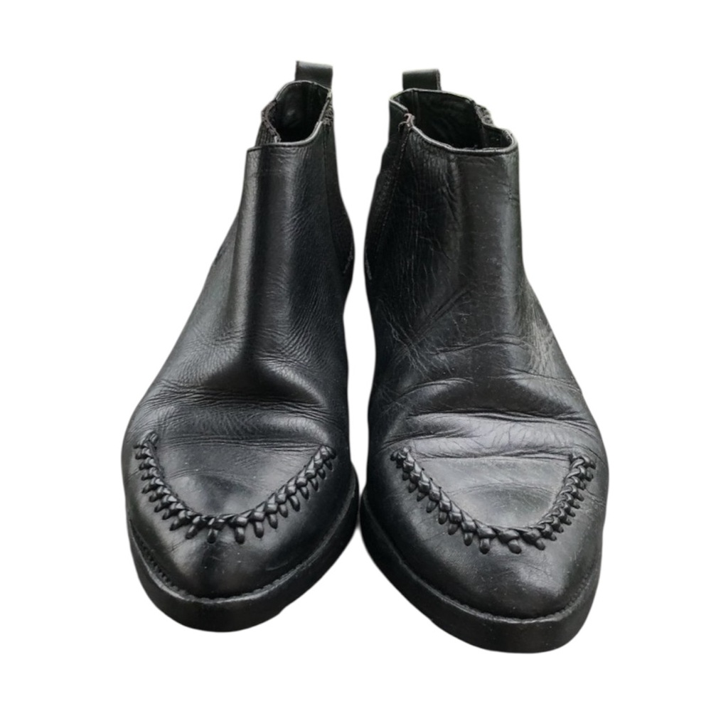 Zimmerman Weekend Boot - Black - Chelsea Western Ankle Boots - size 38 ( US 9 )